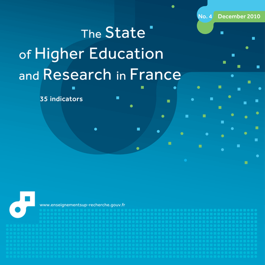 Cover of The state of higher education and research in France fourth edition - December 2010