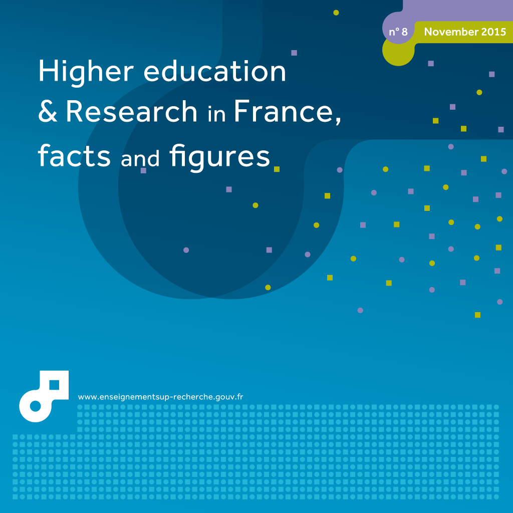 Couverture de la publication Higher education & research in France, facts and figures 8th edition - November 2015